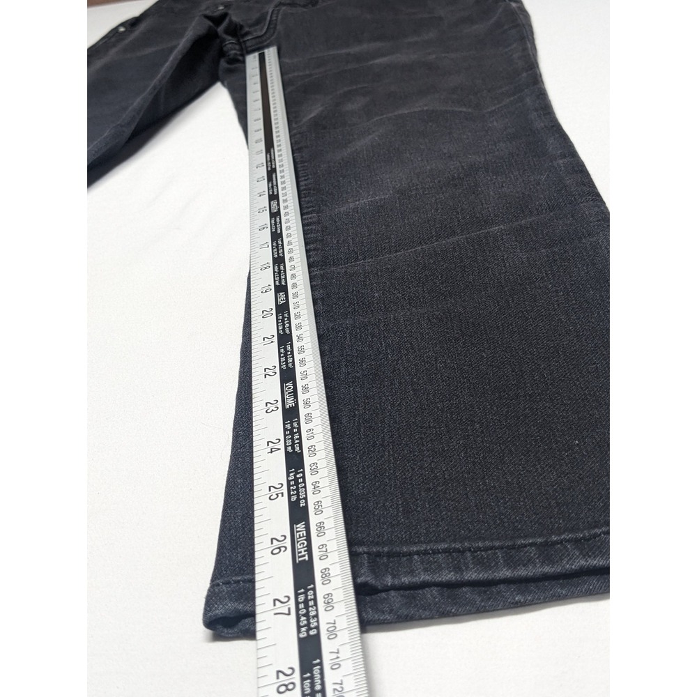 Jag Jeans Womens 12P Black High Rise Skinny Pull On Denim Jeans JP2112361BKR - Picture 7 of 14